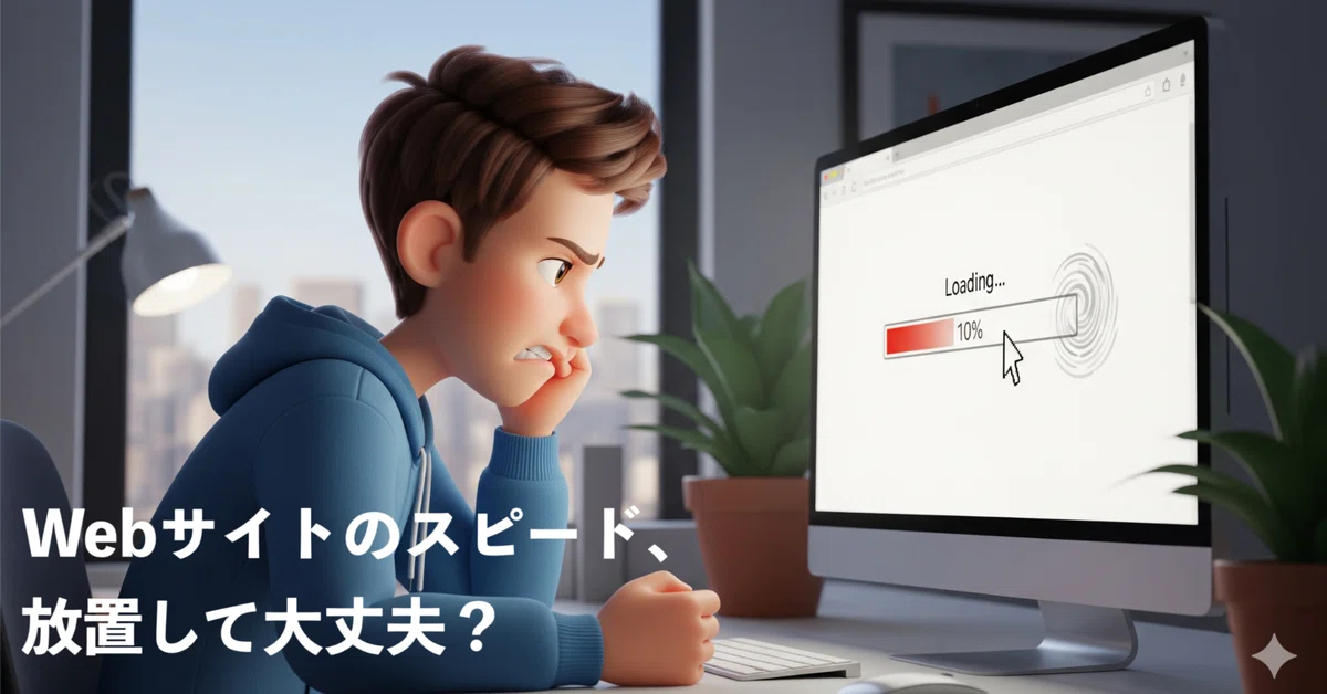 「なんとなく遅い」それ、放置しないで。